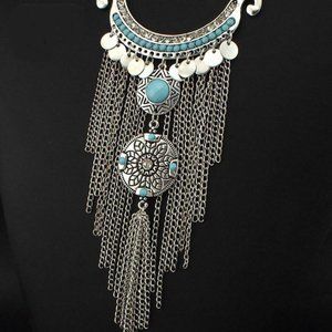 Bohemia Style Womens Vintage Collar Necklace